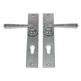 From The Anvil - Pewter Large Avon 72mm Centre Euro Lock Set | Sku. 33088 | Trade Door Handles.
