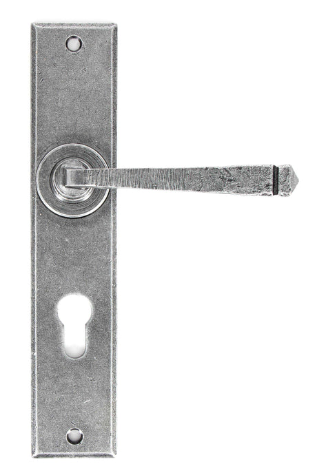 From The Anvil - Pewter Large Avon 72mm Centre Euro Lock Set | Sku. 33088 | Trade Door Handles.