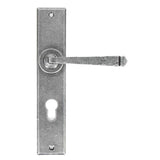 From The Anvil - Pewter Large Avon 72mm Centre Euro Lock Set | Sku. 33088 | Trade Door Handles.