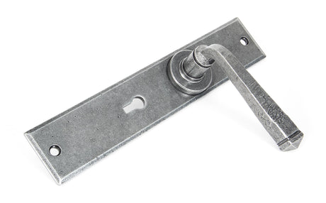 From The Anvil - Pewter Large Avon Lever Lock Set | Sku. 33089 | Trade Door Handles.