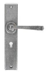From The Anvil - Pewter Large Avon Lever Lock Set | Sku. 33089 | Trade Door Handles.