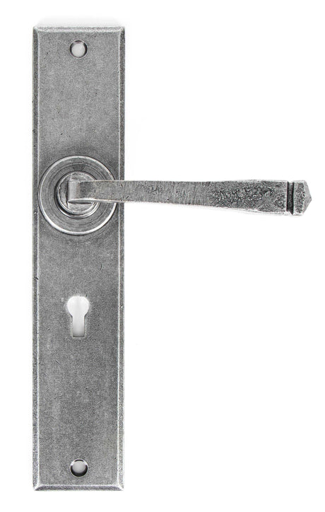 From The Anvil - Pewter Large Avon Lever Lock Set | Sku. 33089 | Trade Door Handles.