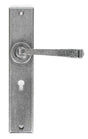 From The Anvil - Pewter Large Avon Lever Lock Set | Sku. 33089 | Trade Door Handles.