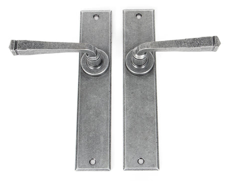 From The Anvil - Pewter Large Avon Lever Latch Set | Sku. 33090 | Trade Door Handles.