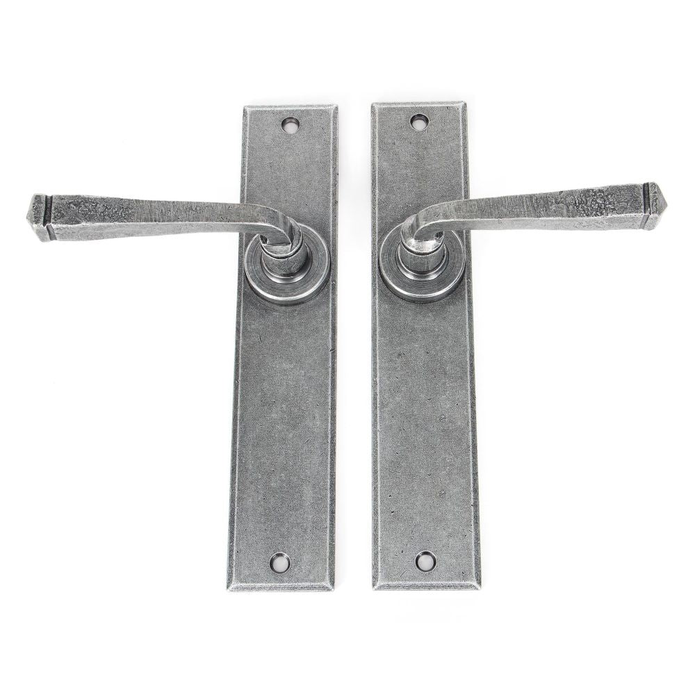 From The Anvil - Pewter Large Avon Lever Latch Set | Sku. 33090 | Trade Door Handles.
