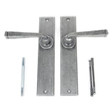 From The Anvil - Pewter Large Avon Lever Latch Set | Sku. 33090 | Trade Door Handles.