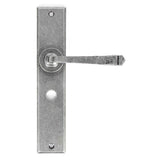 From The Anvil - Pewter Large Avon Lever Bathroom Set | Sku. 33091 | Trade Door Handles.