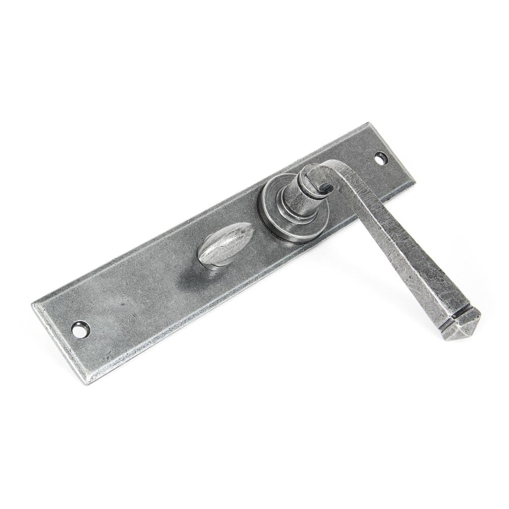 From The Anvil - Pewter Large Avon Lever Bathroom Set | Sku. 33091 | Trade Door Handles.