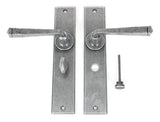 From The Anvil - Pewter Large Avon Lever Bathroom Set | Sku. 33091 | Trade Door Handles.