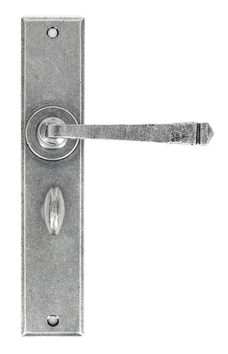 From The Anvil - Pewter Large Avon Lever Bathroom Set | Sku. 33091 | Trade Door Handles.