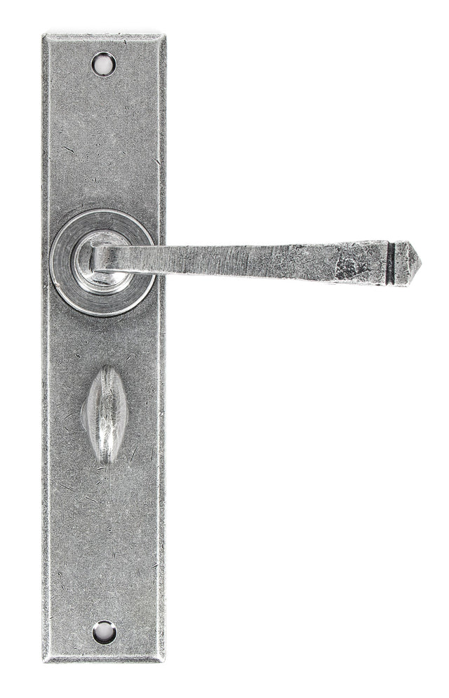 From The Anvil - Pewter Large Avon Lever Bathroom Set | Sku. 33091 | Trade Door Handles.