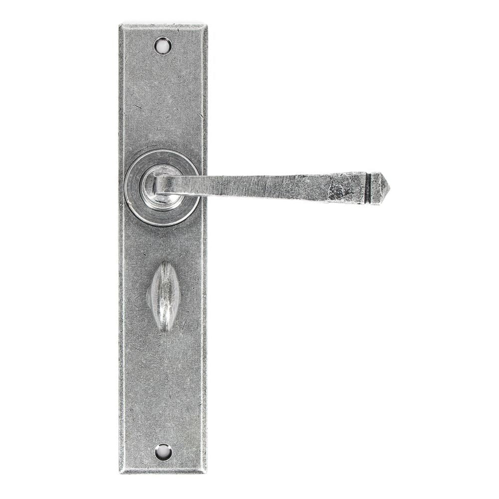 From The Anvil - Pewter Large Avon Lever Bathroom Set | Sku. 33091 | Trade Door Handles.