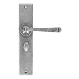 From The Anvil - Pewter Large Avon Lever Bathroom Set | Sku. 33091 | Trade Door Handles.