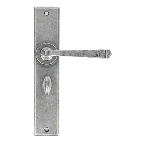 From The Anvil - Pewter Large Avon Lever Bathroom Set | Sku. 33091 | Trade Door Handles.