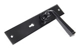 From The Anvil - Black Large Avon Lever Lock Set | Sku. 33093 | Trade Door Handles.