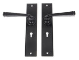 From The Anvil - Black Large Avon Lever Lock Set | Sku. 33093 | Trade Door Handles.