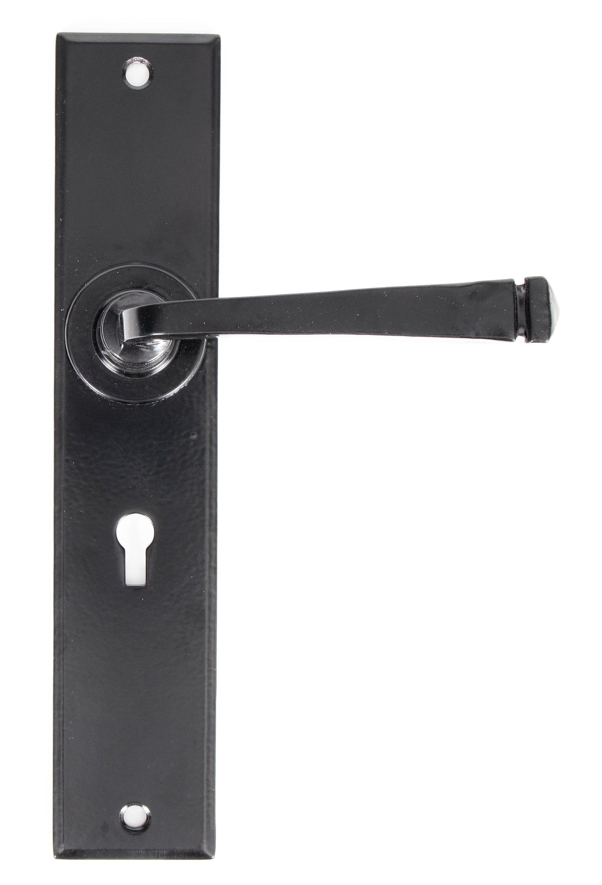 From The Anvil - Black Large Avon Lever Lock Set | Sku. 33093 | Trade Door Handles.