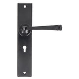 From The Anvil - Black Large Avon Lever Lock Set | Sku. 33093 | Trade Door Handles.