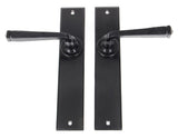 From The Anvil - Black Large Avon Lever Latch Set | Sku. 33094 | Trade Door Handles.