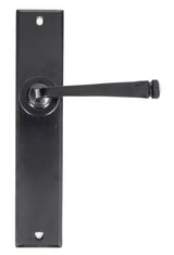 From The Anvil - Black Large Avon Lever Latch Set | Sku. 33094 | Trade Door Handles.