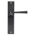 From The Anvil - Black Large Avon Lever Latch Set | Sku. 33094 | Trade Door Handles.