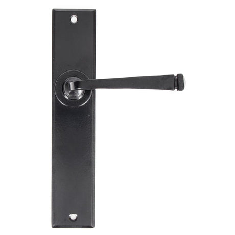 From The Anvil - Black Large Avon Lever Latch Set | Sku. 33094 | Trade Door Handles.