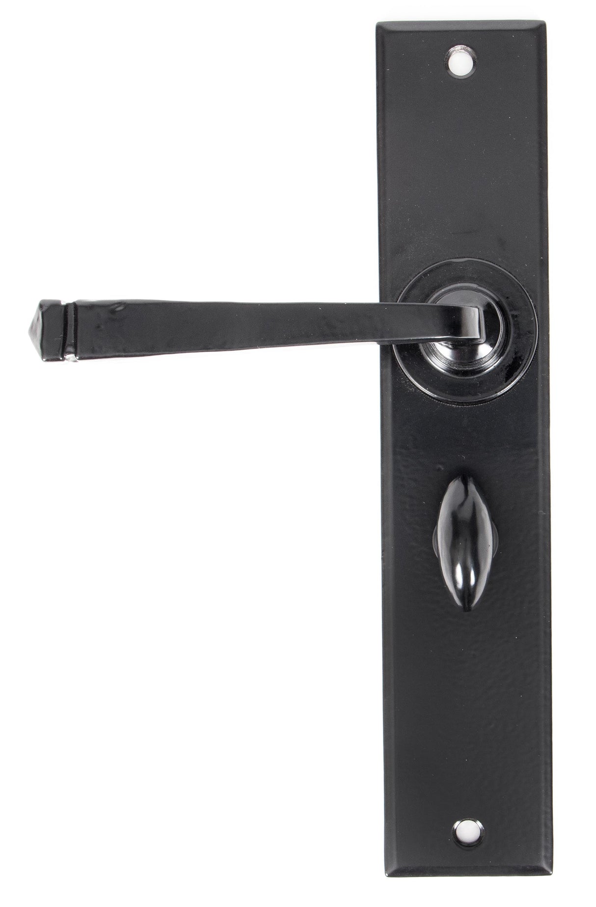 From The Anvil - Black Large Avon Lever Bathroom Set | Sku. 33095 | Trade Door Handles.