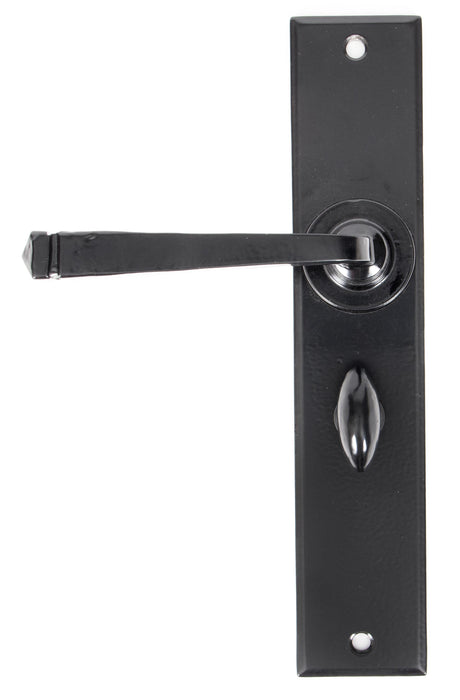 From The Anvil - Black Large Avon Lever Bathroom Set | Sku. 33095 | Trade Door Handles.
