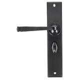 From The Anvil - Black Large Avon Lever Bathroom Set | Sku. 33095 | Trade Door Handles.