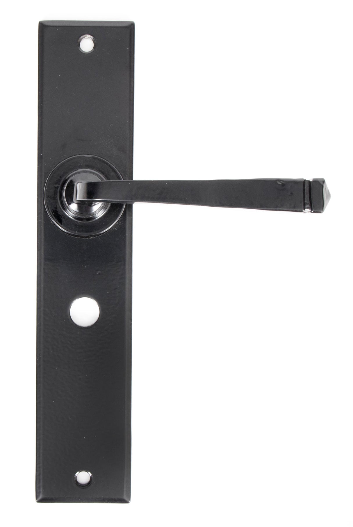 From The Anvil - Black Large Avon Lever Bathroom Set | Sku. 33095 | Trade Door Handles.