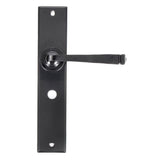 From The Anvil - Black Large Avon Lever Bathroom Set | Sku. 33095 | Trade Door Handles.
