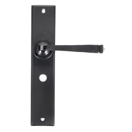 From The Anvil - Black Large Avon Lever Bathroom Set | Sku. 33095 | Trade Door Handles.