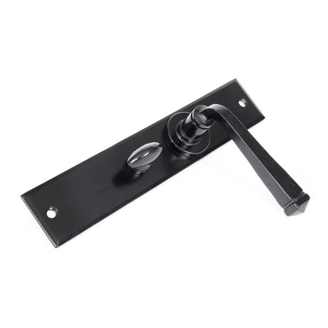 From The Anvil - Black Large Avon Lever Bathroom Set | Sku. 33095 | Trade Door Handles.