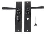 From The Anvil - Black Large Avon Lever Bathroom Set | Sku. 33095 | Trade Door Handles.