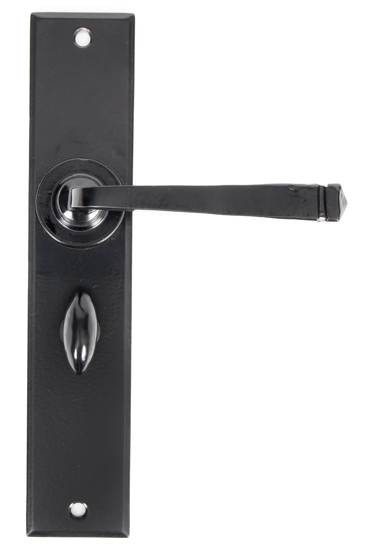 From The Anvil - Black Large Avon Lever Bathroom Set | Sku. 33095 | Trade Door Handles.
