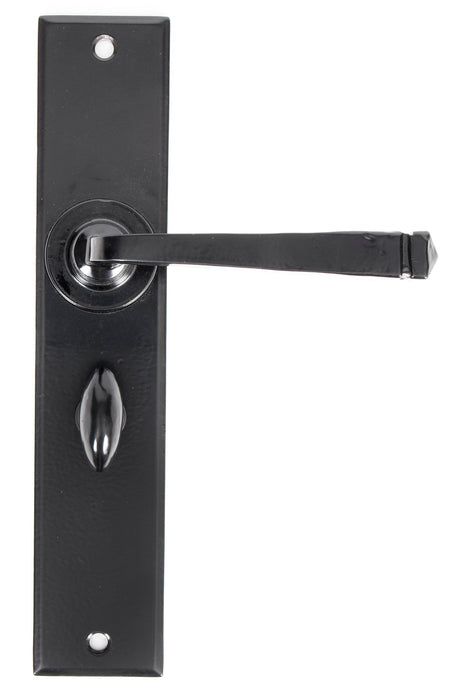 From The Anvil - Black Large Avon Lever Bathroom Set | Sku. 33095 | Trade Door Handles.
