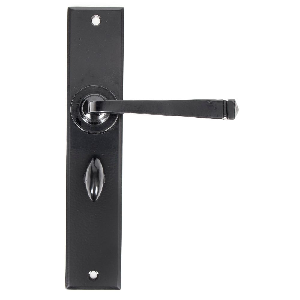 From The Anvil - Black Large Avon Lever Bathroom Set | Sku. 33095 | Trade Door Handles.