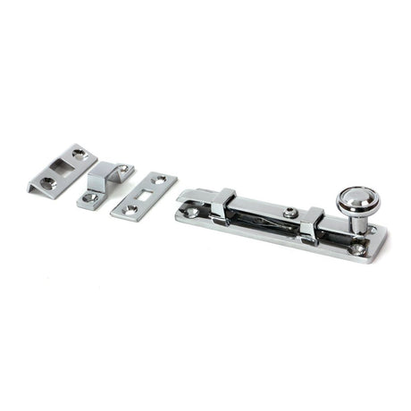 From The Anvil - Polished Chrome 4" Universal Bolt | Sku. 33098 | Trade Door Handles.