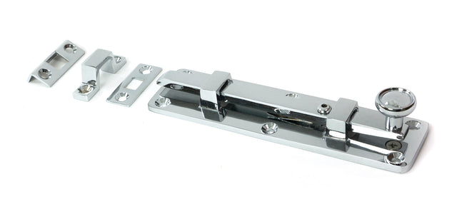 From The Anvil - Polished Chrome 6" Universal Bolt | Sku. 33099 | Trade Door Handles.
