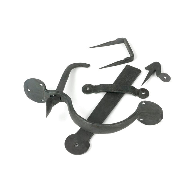 From The Anvil - Beeswax Medium Bean Thumblatch | Sku. 33101 | Trade Door Handles.