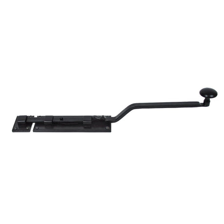 From The Anvil - Black 10" French Door Bolt | Sku. 33114 | Trade Door Handles.