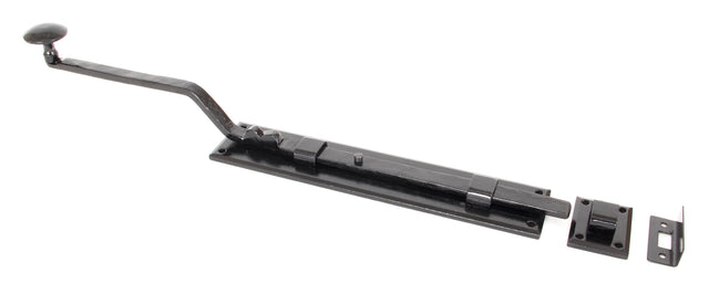 From The Anvil - Black 10" French Door Bolt | Sku. 33114 | Trade Door Handles.
