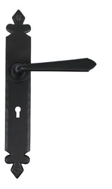 From The Anvil - Black Cromwell Lever Lock Set | Sku. 33116 | Trade Door Handles.