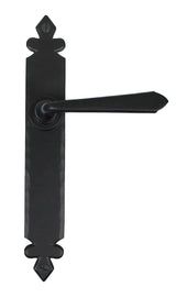 From The Anvil - Black Cromwell Lever Latch Set | Sku. 33117 | Trade Door Handles.