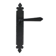 From The Anvil - Black Cromwell Lever Latch Set | Sku. 33117 | Trade Door Handles.