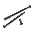 From The Anvil - Black 5mm Male & Female Screws (2) - No Slots | Sku. 33119S | Trade Door Handles.