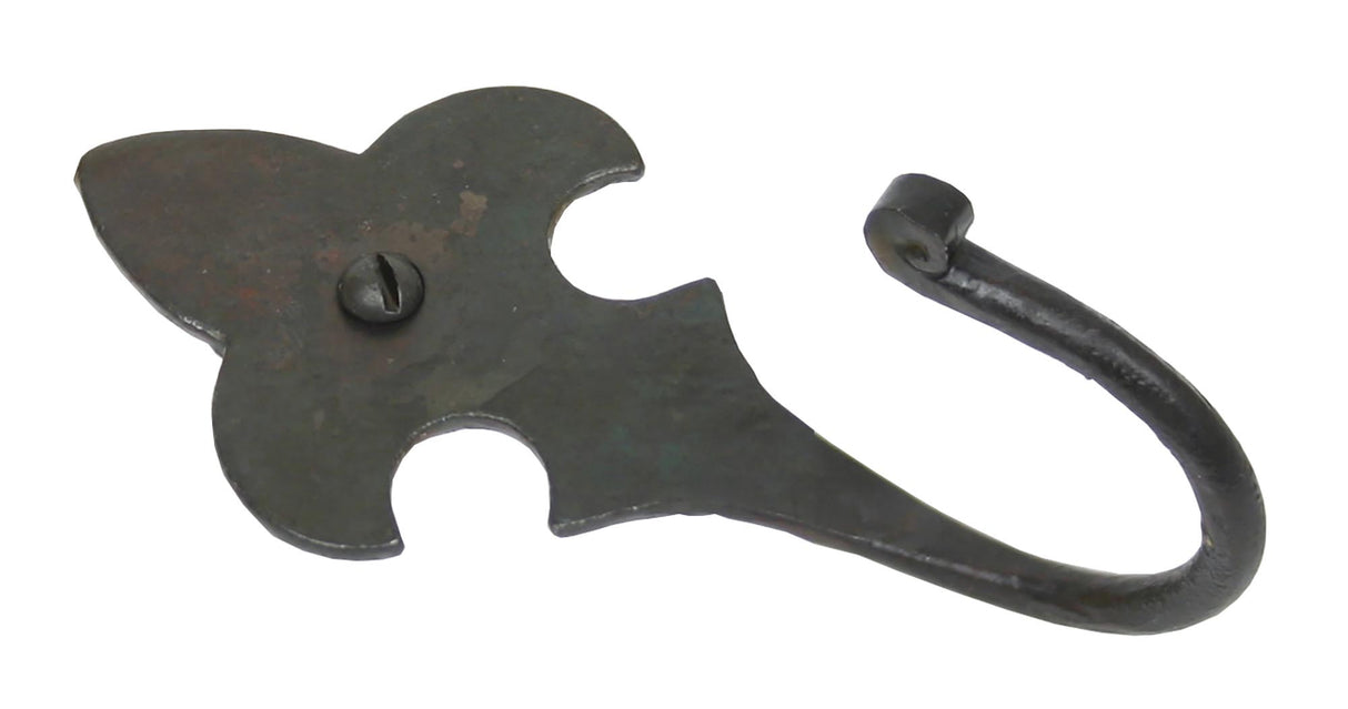 From The Anvil - Beeswax Fleur-De-Lys Coat Hook | Sku. 33121 | Trade Door Handles.