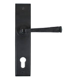 From The Anvil - Black Avon Lever Espag. Lock Set | Sku. 33123 | Trade Door Handles.