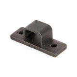 From The Anvil - Beeswax Receiver Bridge for 6" Straight Door Bolt | Sku. 33126R | Trade Door Handles.