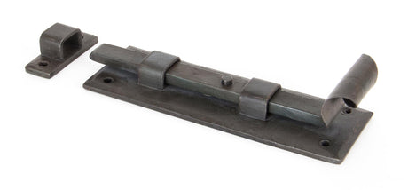 From The Anvil - Beeswax 6" Straight Door Bolt | Sku. 33126 | Trade Door Handles.